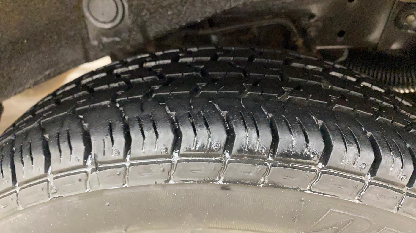 2014 Hyundai Santro Xing GLS, Petrol, Manual, 57,639 km, Left Rear Tyre Tread