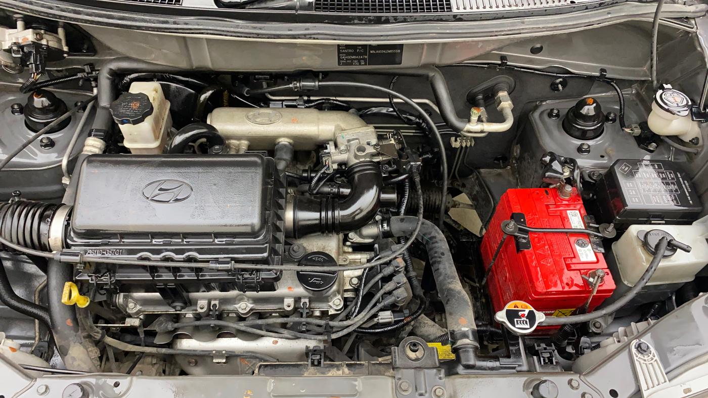 2014 Hyundai Santro Xing GLS, Petrol, Manual, 57,639 km, Engine View