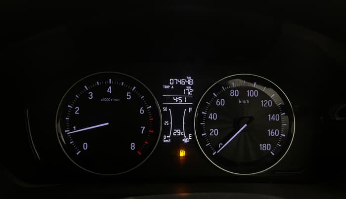 2018 Honda Amaze 1.2L I-VTEC VX, Petrol, Manual, 74,631 km, Odometer Image