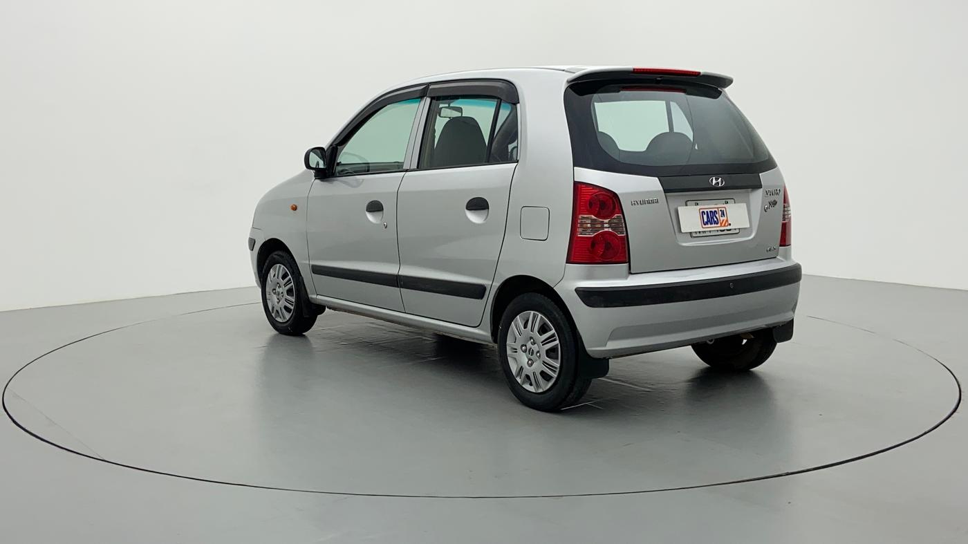 2010 Hyundai Santro Xing GLS LPG, LPG, Manual, 74,797 km, Left Back Diagonal
