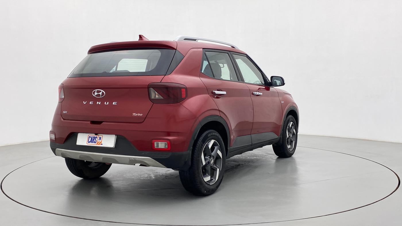 2019 Hyundai VENUE SX PLUS 1.0 TURBO DCT, Petrol, Automatic, 36,381 km, Right Back Diagonal