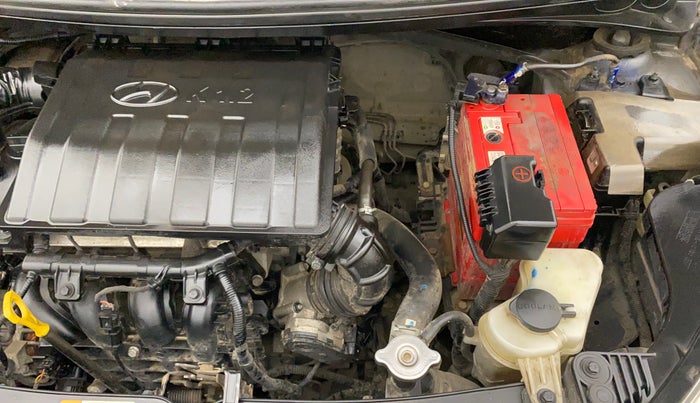 2017 Hyundai Grand i10 SPORTZ 1.2 KAPPA VTVT, Petrol, Manual, 1,03,882 km, Engine View - Left