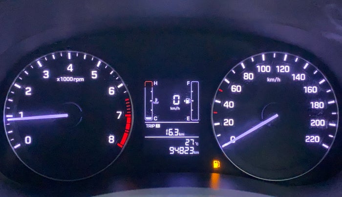 2016 Hyundai Creta SX PLUS 1.6 PETROL, Petrol, Manual, 94,823 km, Odometer Image
