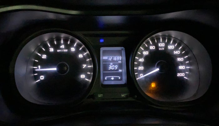 2019 Tata NEXON XM PETROL, CNG, Manual, 1,21,688 km, Odometer Image