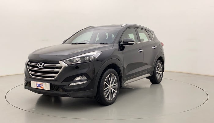 2018 Hyundai Tucson GLS 2WD AT PETROL, Petrol, Automatic, 66,873 km, Left Front Diagonal