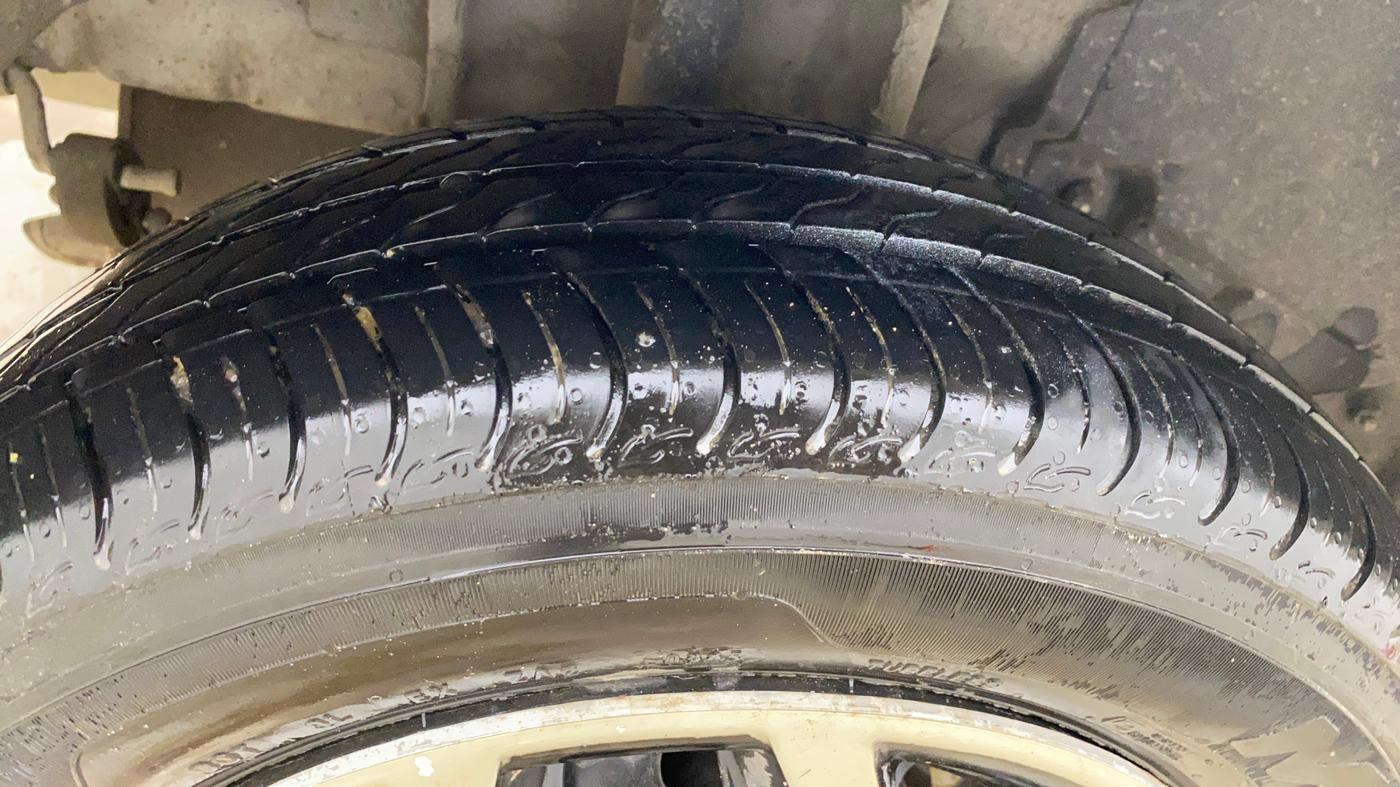 2023 Tata TIGOR XZ CNG, CNG, Manual, 84,063 km, Right Rear Tyre Tread