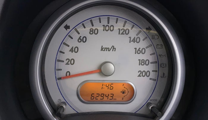 2015 Maruti Ritz VXI, Petrol, Manual, 62,940 km, Odometer Image