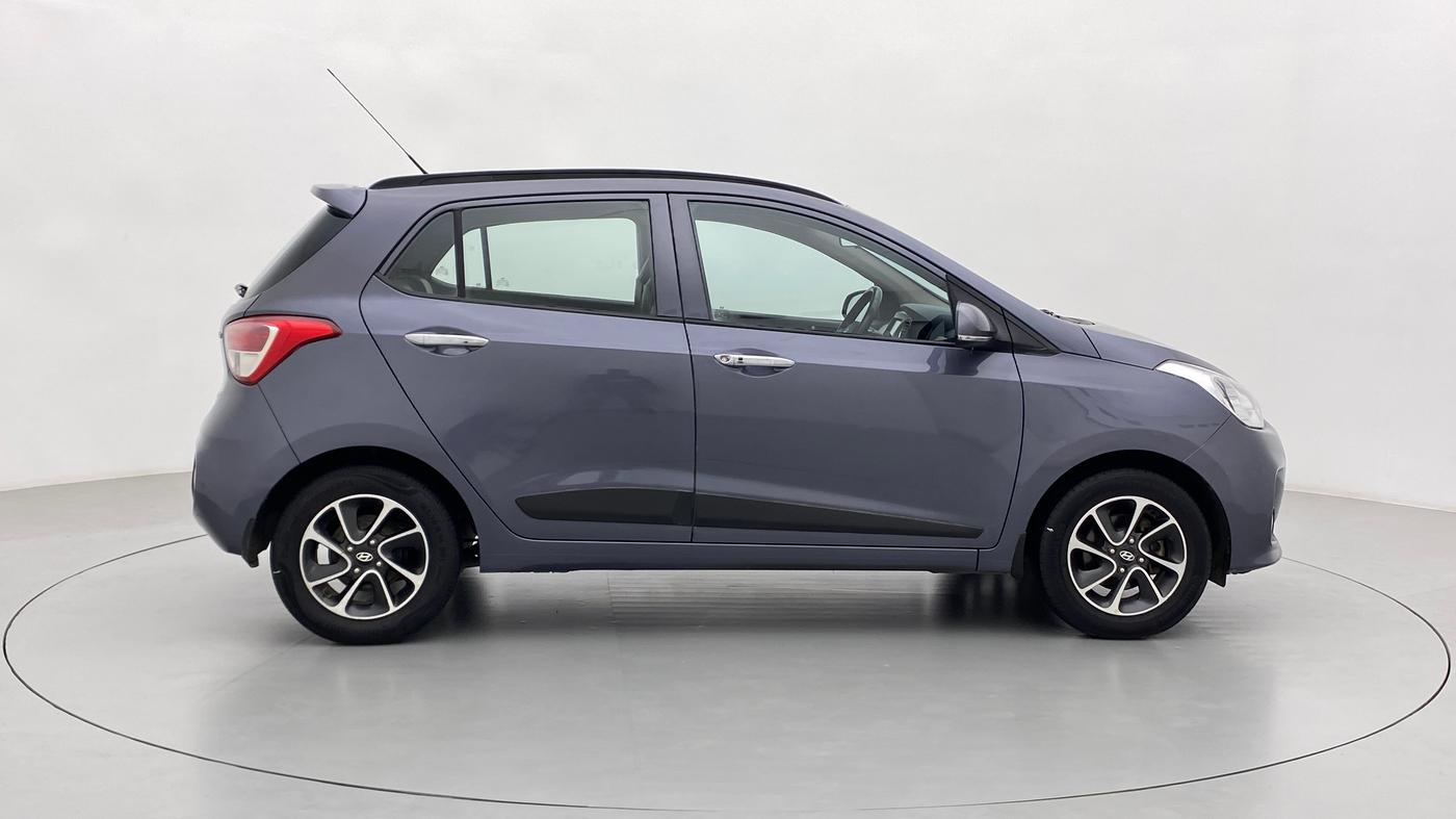 2017 Hyundai Grand i10 ASTA 1.2 VTVT, Petrol, Manual, 76,001 km, Right Side View