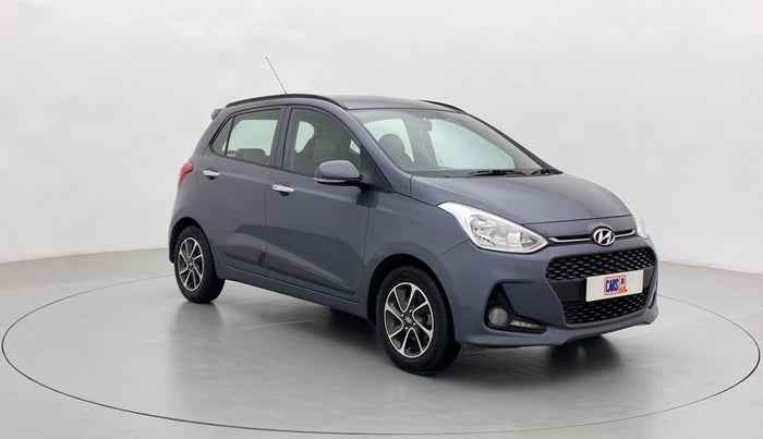2017 Hyundai Grand i10 ASTA 1.2 VTVT, Petrol, Manual, 76,001 km, Right Front Diagonal