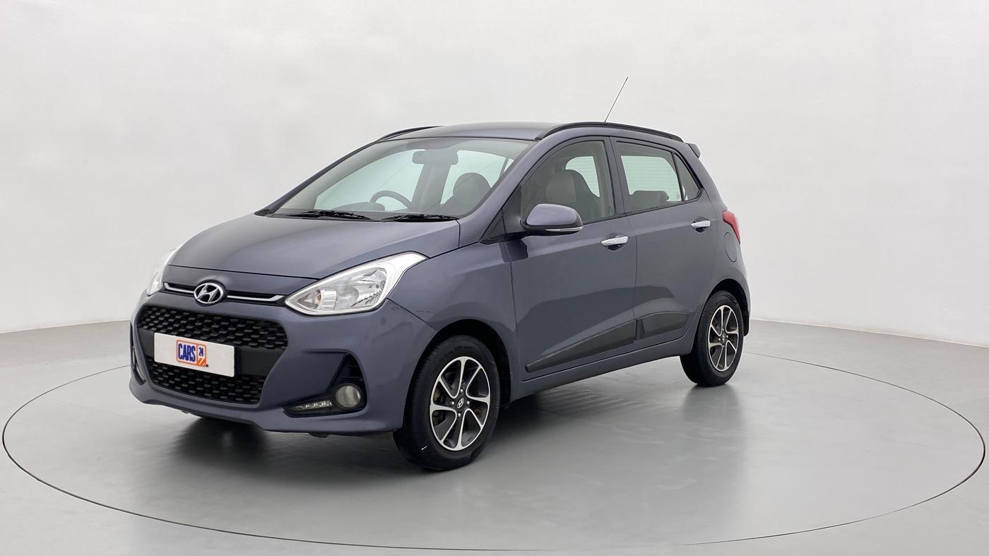 2017 Hyundai Grand i10 ASTA 1.2 VTVT, Petrol, Manual, 76,001 km, Left Front Diagonal