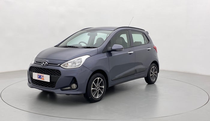 2017 Hyundai Grand i10 ASTA 1.2 VTVT, Petrol, Manual, 76,001 km, Left Front Diagonal