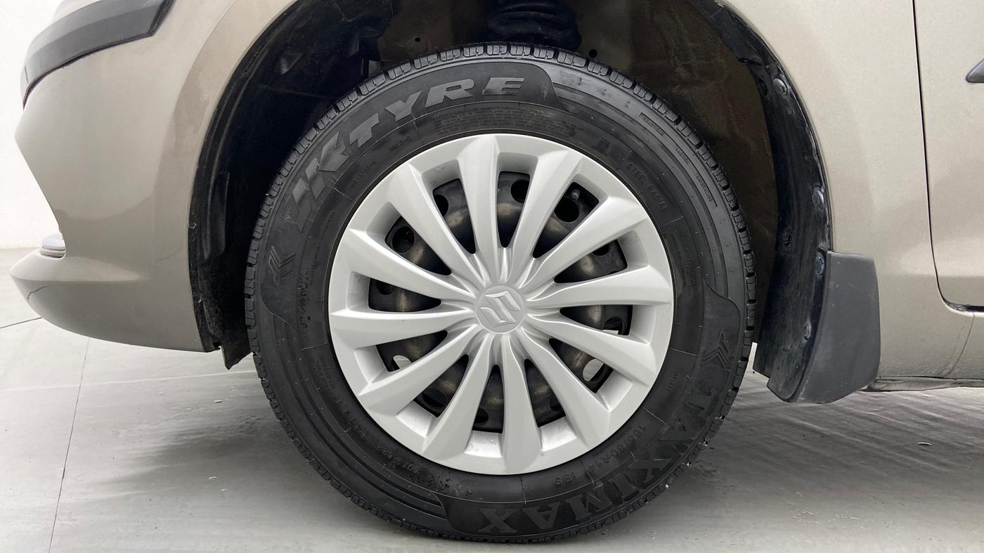 2016 Maruti Swift Dzire VXI 1.2 BS IV, Petrol, Manual, 1,85,655 km, Left Front Wheel