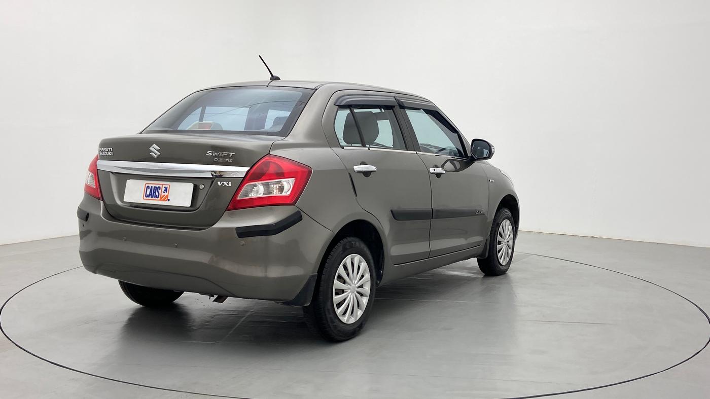 2016 Maruti Swift Dzire VXI 1.2 BS IV, Petrol, Manual, 1,85,655 km, Right Back Diagonal (45- Degree) View