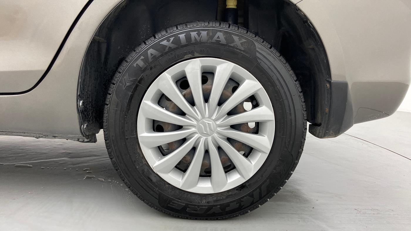 2016 Maruti Swift Dzire VXI 1.2 BS IV, Petrol, Manual, 1,85,655 km, Left Rear Wheel
