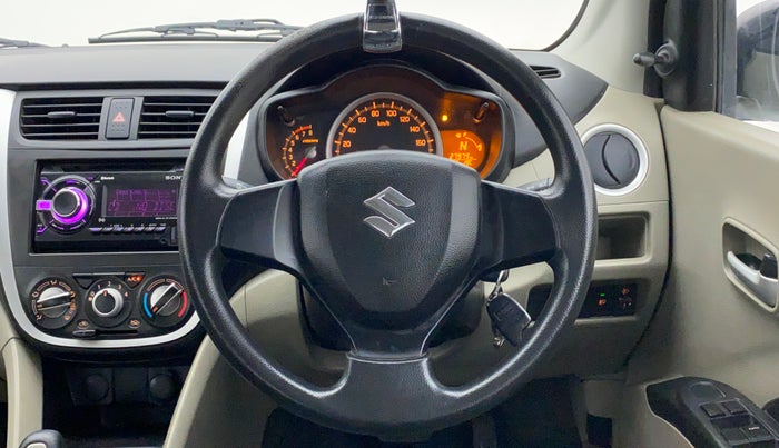 2015 Maruti Celerio VXI AT, Petrol, Automatic, 28,535 km, Steering Wheel Close Up