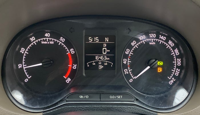 2016 Skoda Rapid 1.6 MPI STYLE PLUS AT, Petrol, Automatic, 16,601 km, Odometer Image