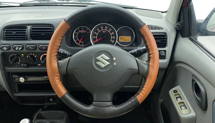 2012 Maruti Alto K10 VXI, Petrol, Manual, 19,625 km, Steering Wheel Close Up