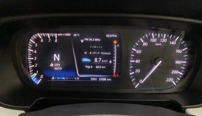 2022 Tata PUNCH CREATIVE  AMT, Petrol, Automatic, 21,030 km, Odometer Image