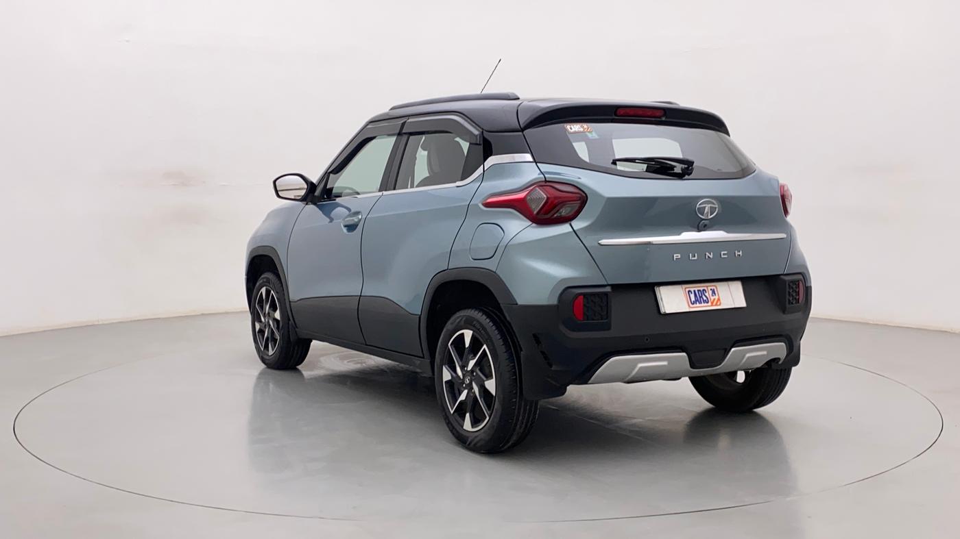 2022 Tata PUNCH CREATIVE  AMT, Petrol, Automatic, 21,030 km, Left Back Diagonal