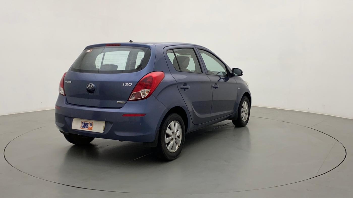 2014 Hyundai i20 SPORTZ 1.2, Petrol, Manual, 34,978 km, Right Back Diagonal