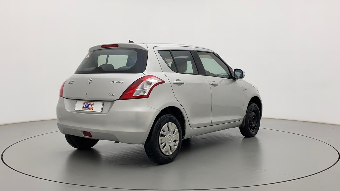 2011 Maruti Swift VXI, Petrol, Manual, 1,05,833 km, Right Back Diagonal