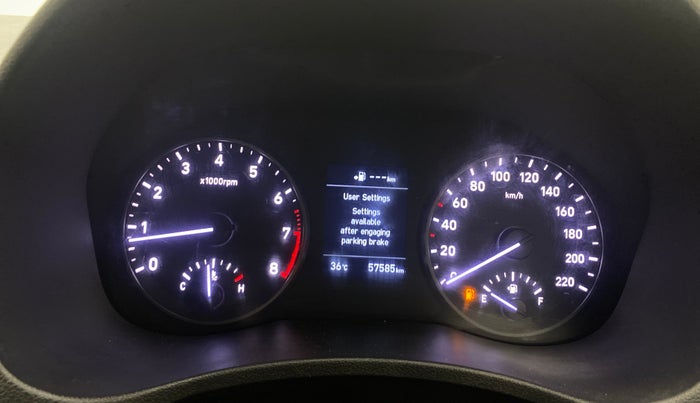 2018 Hyundai Verna 1.6 VTVT SX O, Petrol, Manual, 57,585 km, Odometer Image