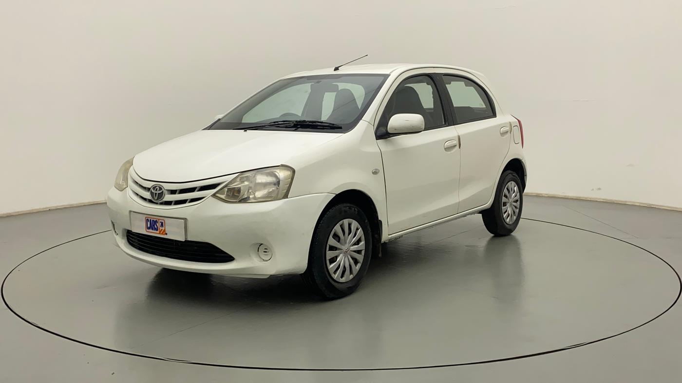 2012 Toyota Etios Liva G, CNG, Manual, 91,562 km, Left Front Diagonal