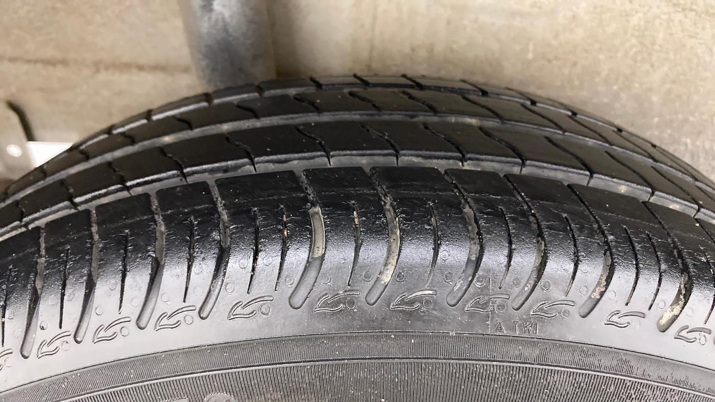 2021 Maruti S PRESSO VXI+, Petrol, Manual, 6,057 km, Right Rear Tyre Tread