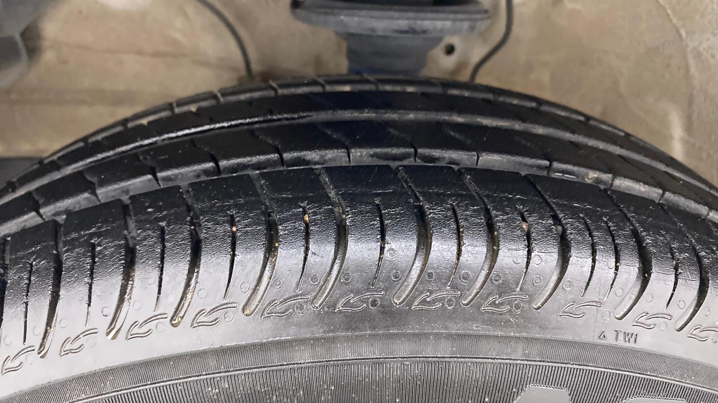 2021 Maruti S PRESSO VXI+, Petrol, Manual, 6,057 km, Left Front Tyre Tread