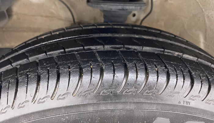 2021 Maruti S PRESSO VXI+, Petrol, Manual, 6,057 km, Left Front Tyre Tread