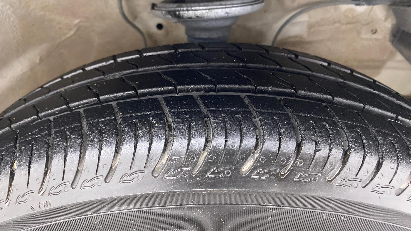 2021 Maruti S PRESSO VXI+, Petrol, Manual, 6,057 km, Right Front Tyre Tread