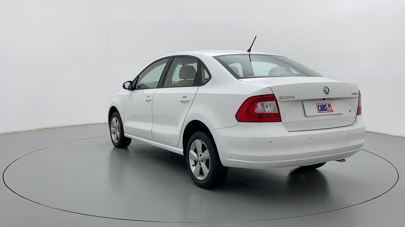 2016 Skoda Rapid 1.5 TDI MT AMBITION, Diesel, Manual, 45,660 km, Left Back Diagonal