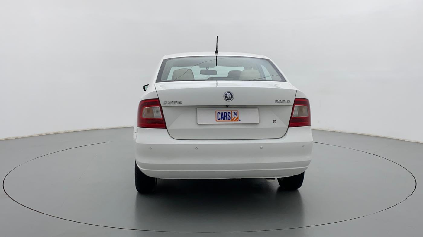 2016 Skoda Rapid 1.5 TDI MT AMBITION, Diesel, Manual, 45,660 km, Back/Rear