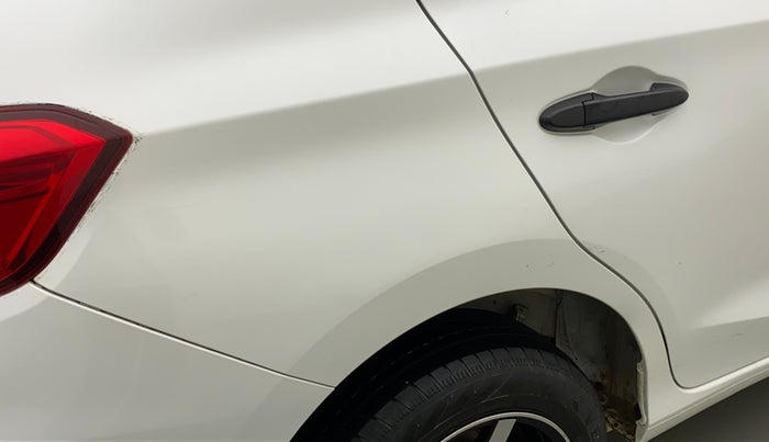 2019 Honda Amaze 1.2L I-VTEC E, Petrol, Manual, 29,588 km, Right quarter panel - Slightly dented