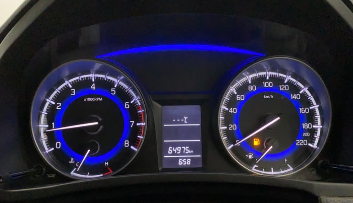 2018 Maruti Baleno DELTA PETROL 1.2, Petrol, Manual, 64,965 km, Odometer Image