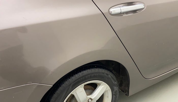 2011 Honda City 1.5L I-VTEC V AT, Petrol, Automatic, 1,10,045 km, Right quarter panel - Slightly dented