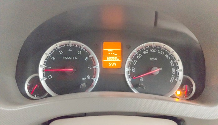 2016 Maruti Ertiga VXI, Petrol, Manual, 60,020 km, Odometer Image