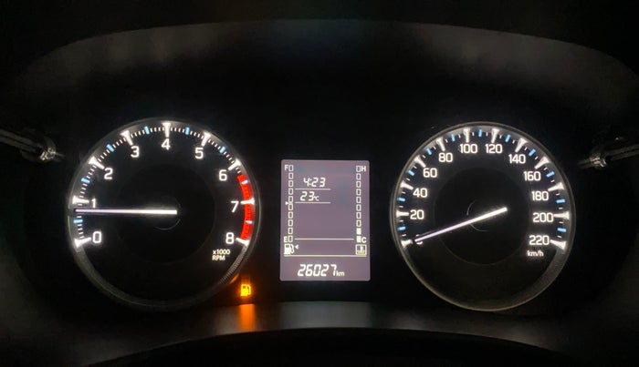 2023 Maruti FRONX DELTA PLUS 1.2MT, Petrol, Manual, 25,983 km, Odometer Image