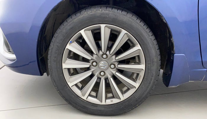 2020 Maruti Ciaz ALPHA 1.5 SHVS PETROL, Petrol, Manual, 39,486 km, Left Front Wheel