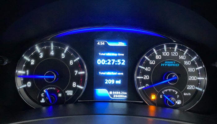 2020 Maruti Ciaz ALPHA 1.5 SHVS PETROL, Petrol, Manual, 39,486 km, Odometer Image