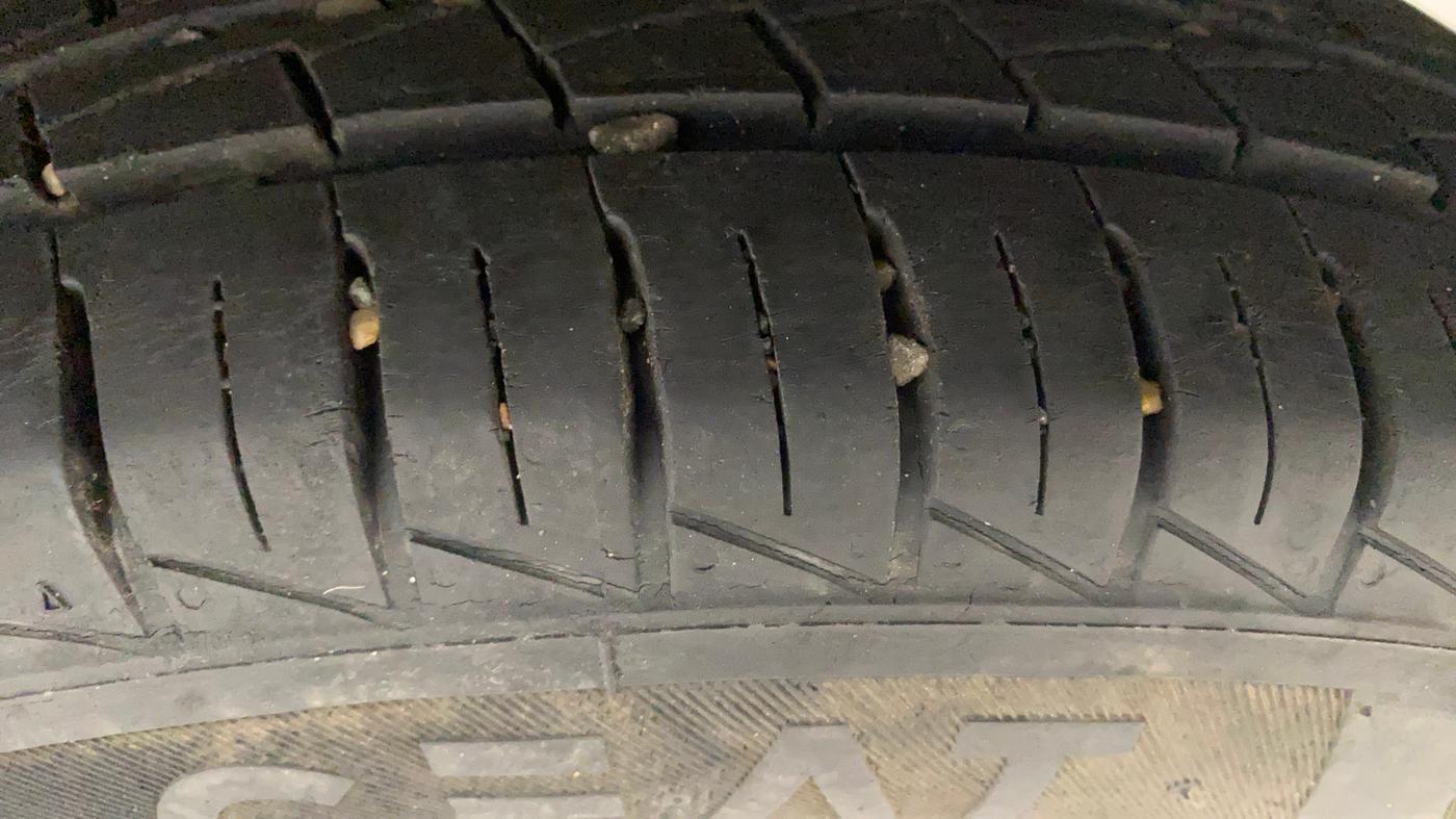 2019 Maruti Alto VXI, Petrol, Manual, 16,511 km, Left Rear Tyre Tread