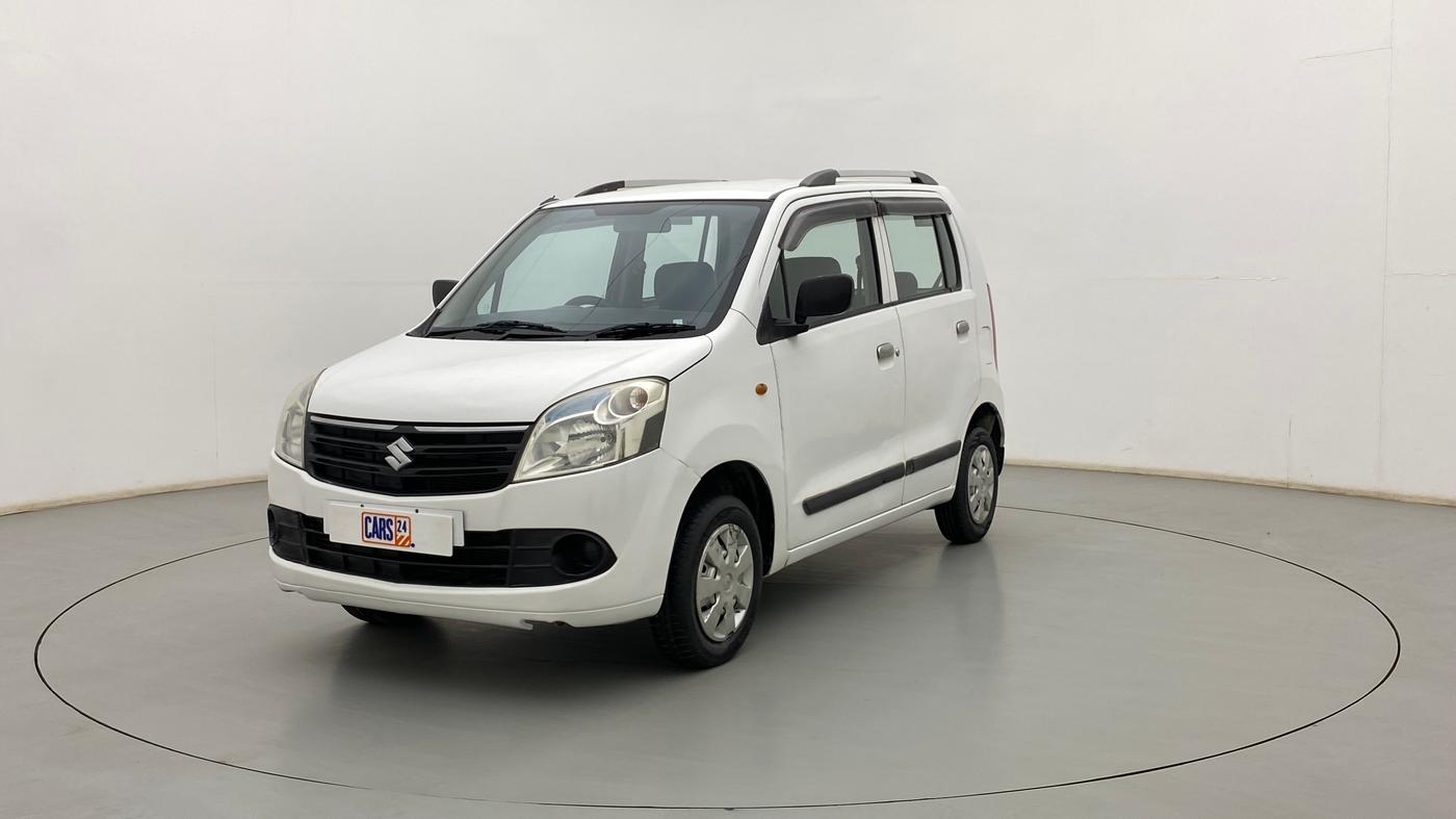 2012 Maruti Wagon R 1.0 LXI, Petrol, Manual, 72,470 km, Left Front Diagonal