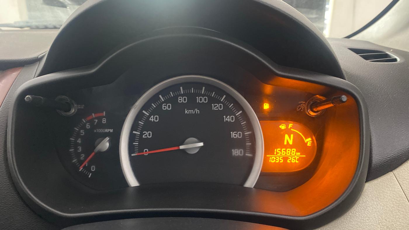 2016 Maruti Celerio VXI AMT, Petrol, Automatic, 15,686 km, Odometer Image