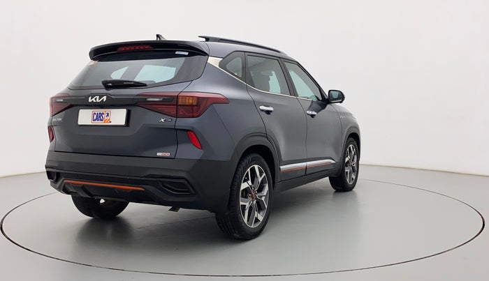 2021 KIA SELTOS X LINE 1.4 PETROL DCT, Petrol, Automatic, 28,803 km, Right Back Diagonal