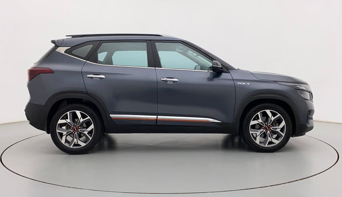 2021 KIA SELTOS X LINE 1.4 PETROL DCT, Petrol, Automatic, 28,803 km, Right Side View