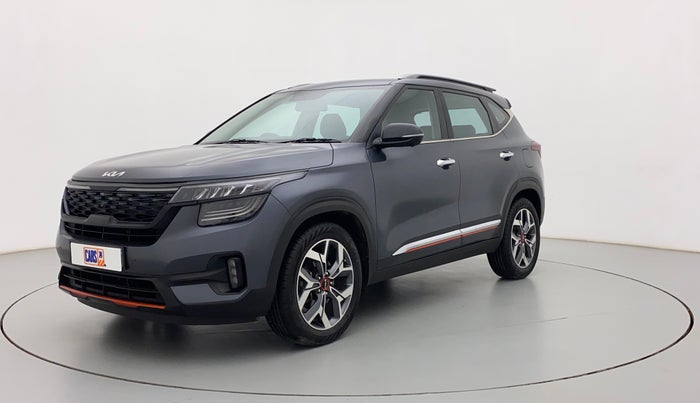 2021 KIA SELTOS X LINE 1.4 PETROL DCT, Petrol, Automatic, 28,803 km, Left Front Diagonal