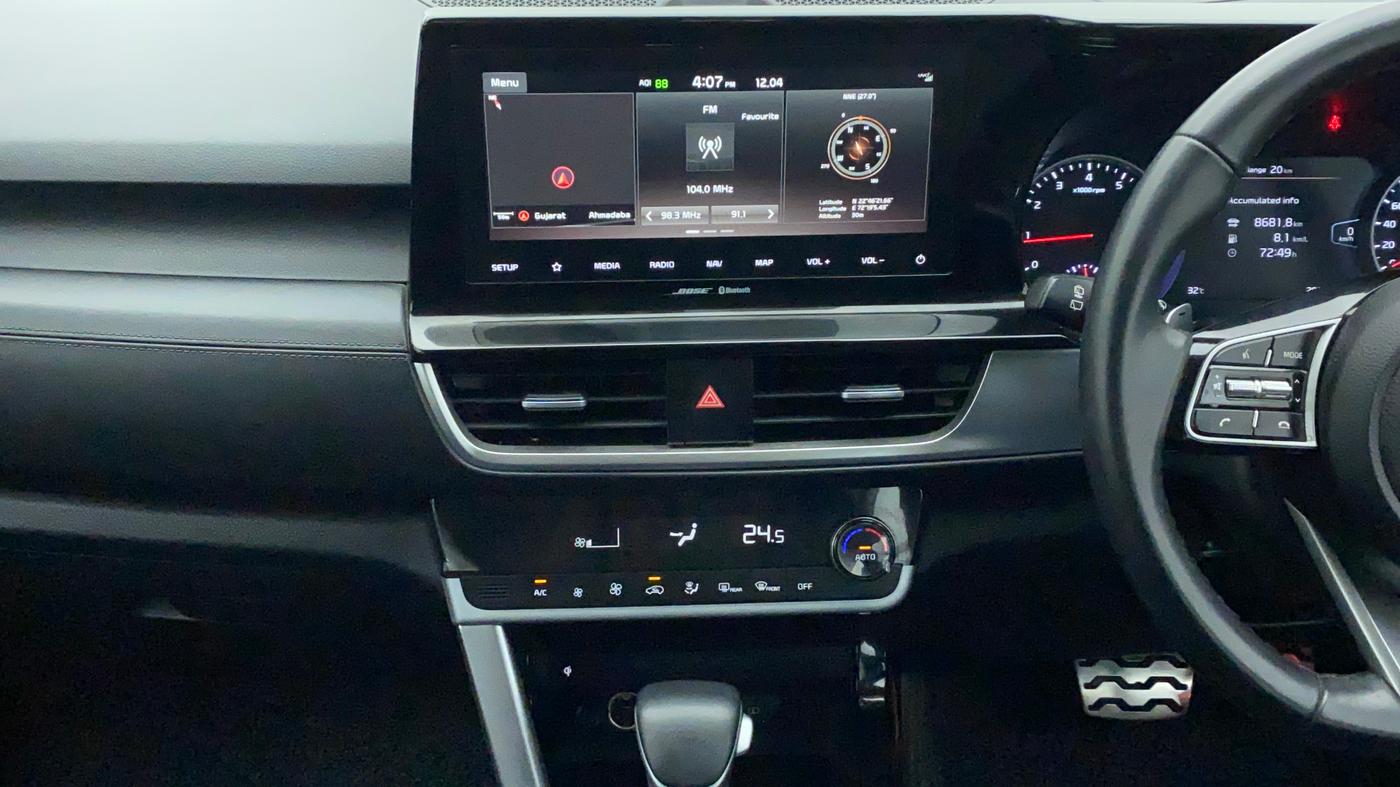 2021 KIA SELTOS X LINE 1.4 PETROL DCT, Petrol, Automatic, 28,803 km, Air Conditioner