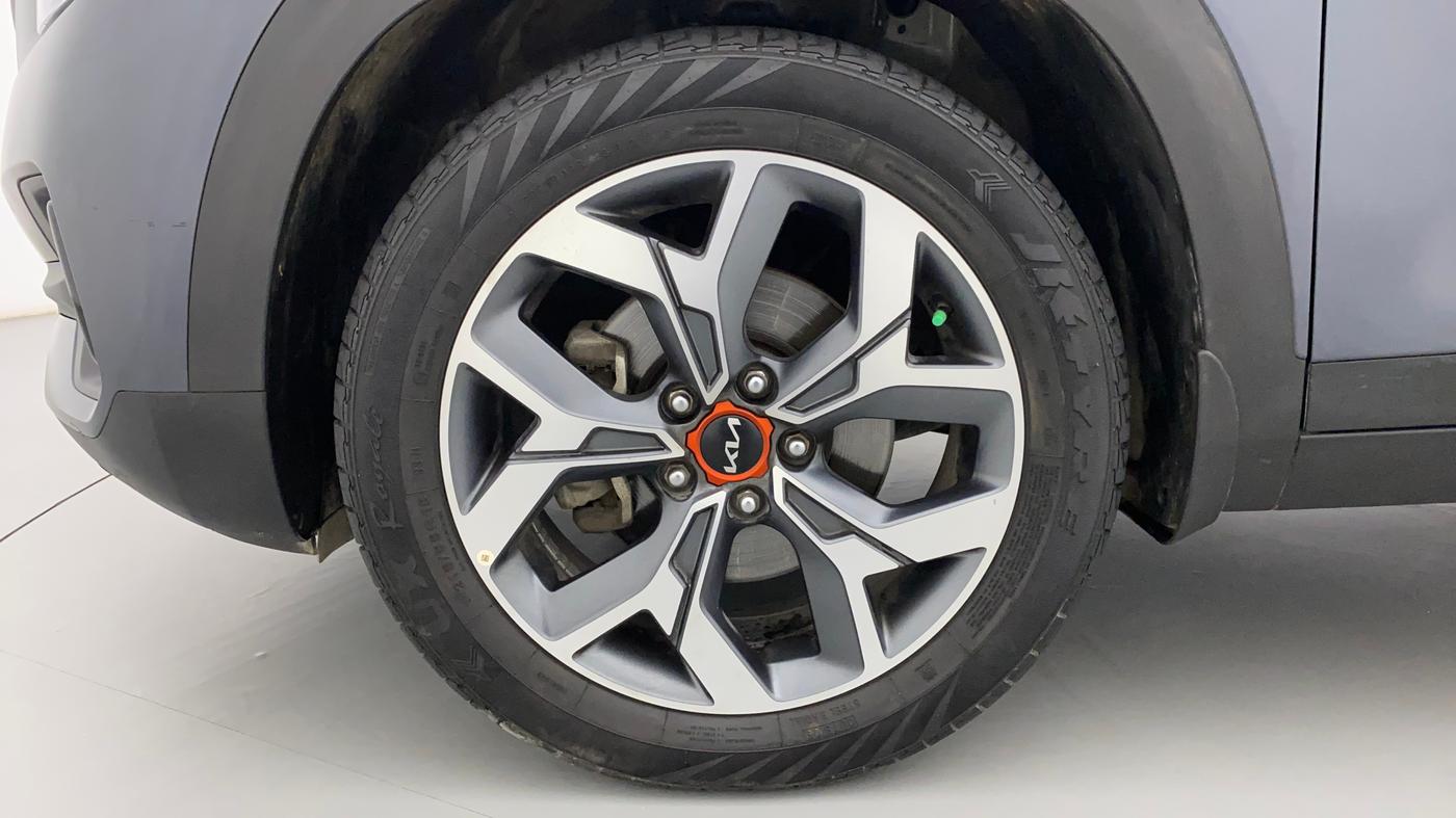 2021 KIA SELTOS X LINE 1.4 PETROL DCT, Petrol, Automatic, 28,803 km, Left Front Wheel