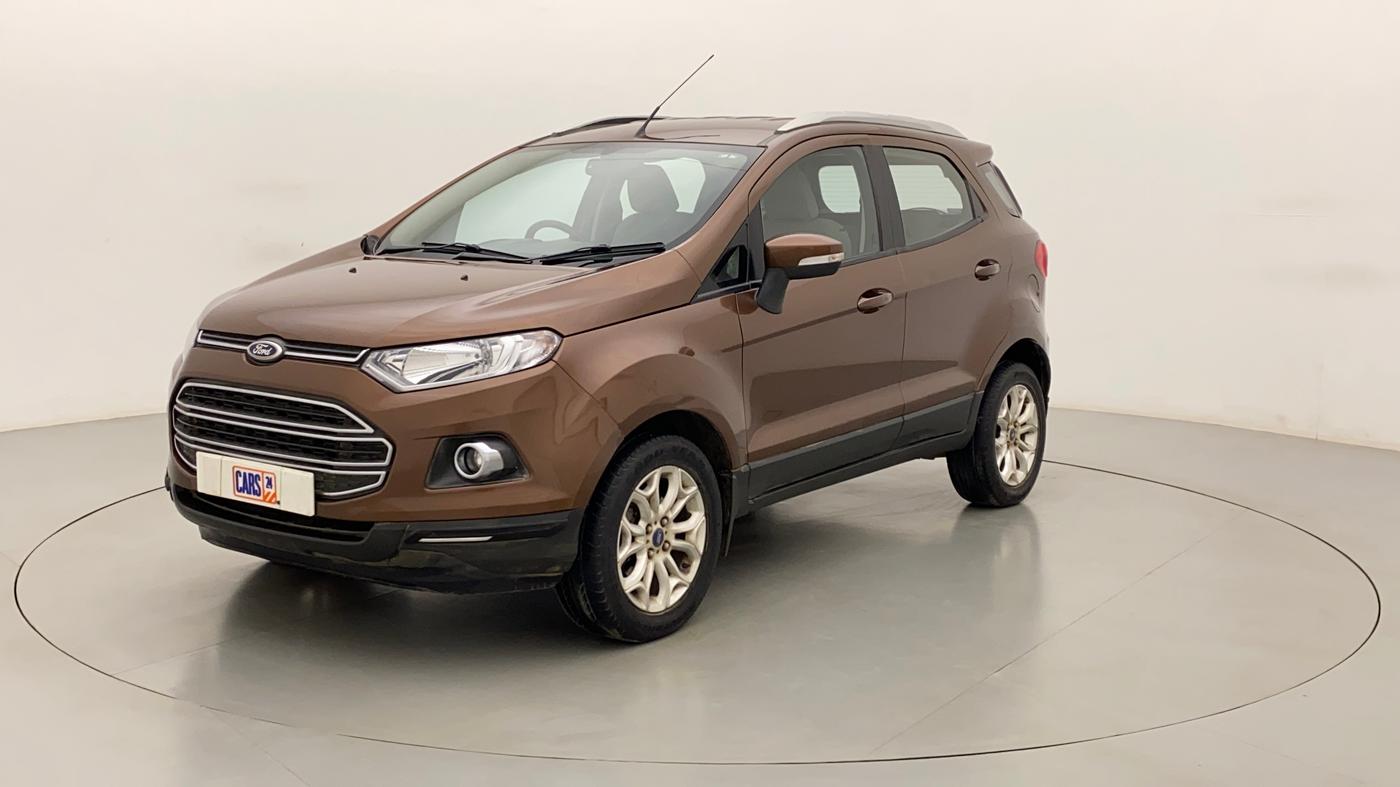 2016 Ford Ecosport TITANIUM 1.5L PETROL AT, Petrol, Automatic, 39,813 km, Left Front Diagonal