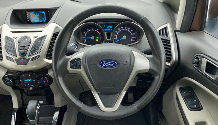 2016 Ford Ecosport TITANIUM 1.5L PETROL AT, Petrol, Automatic, 39,813 km, Steering Wheel Close Up